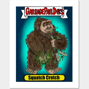 squatch crotch Posters and Art